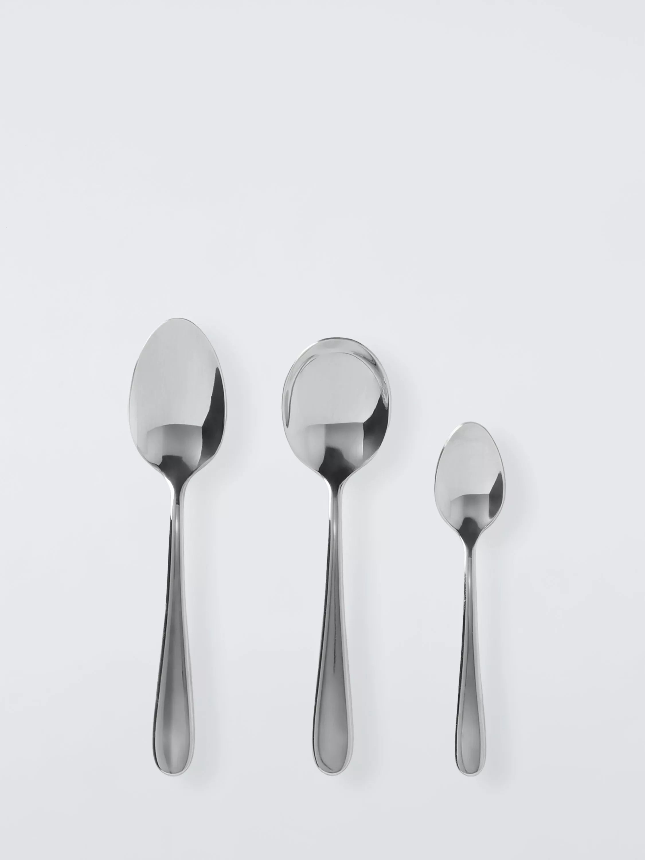 John Lewis Luna stainless steel cutlery set 56 pieces, imported from the UK