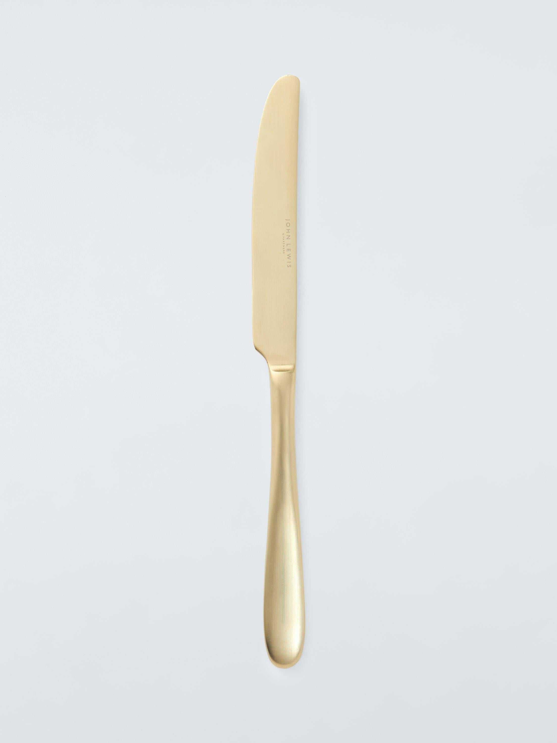 John Lewis champagne cutlery set 4 piece, imported from the UK