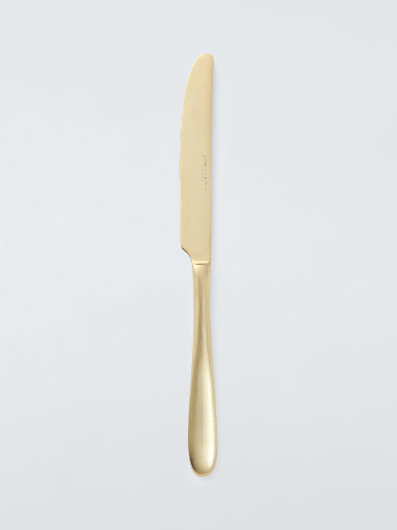 John Lewis champagne cutlery set 4 piece, imported from the UK
