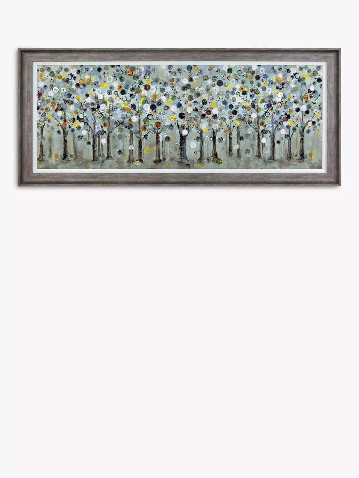 Art Marketing Der Zeitwächter gerahmte Leinwand 72x167cm - Britisches Produkt