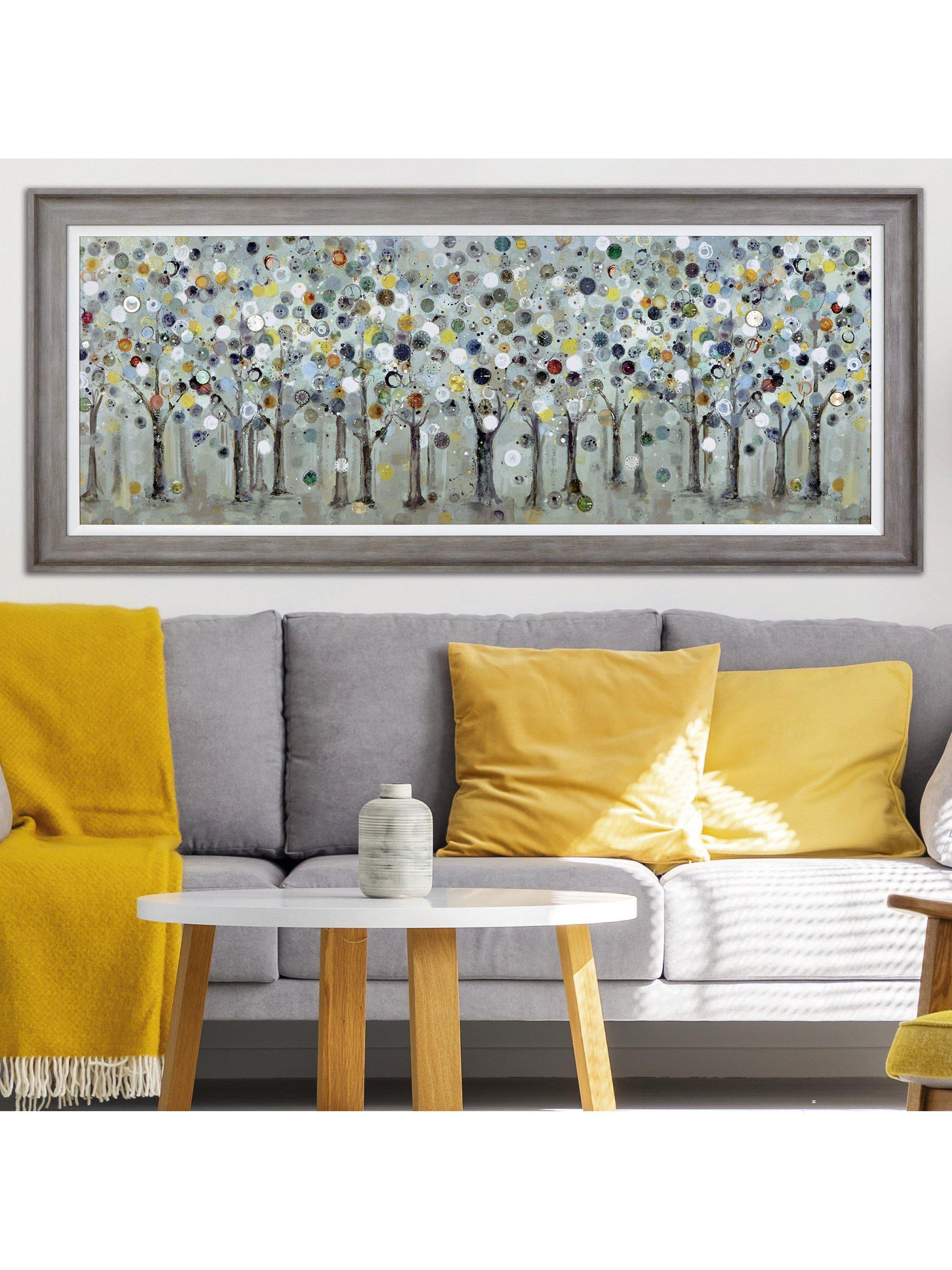 Art Marketing The Timekeeper framed canvas 72x167cm - British product