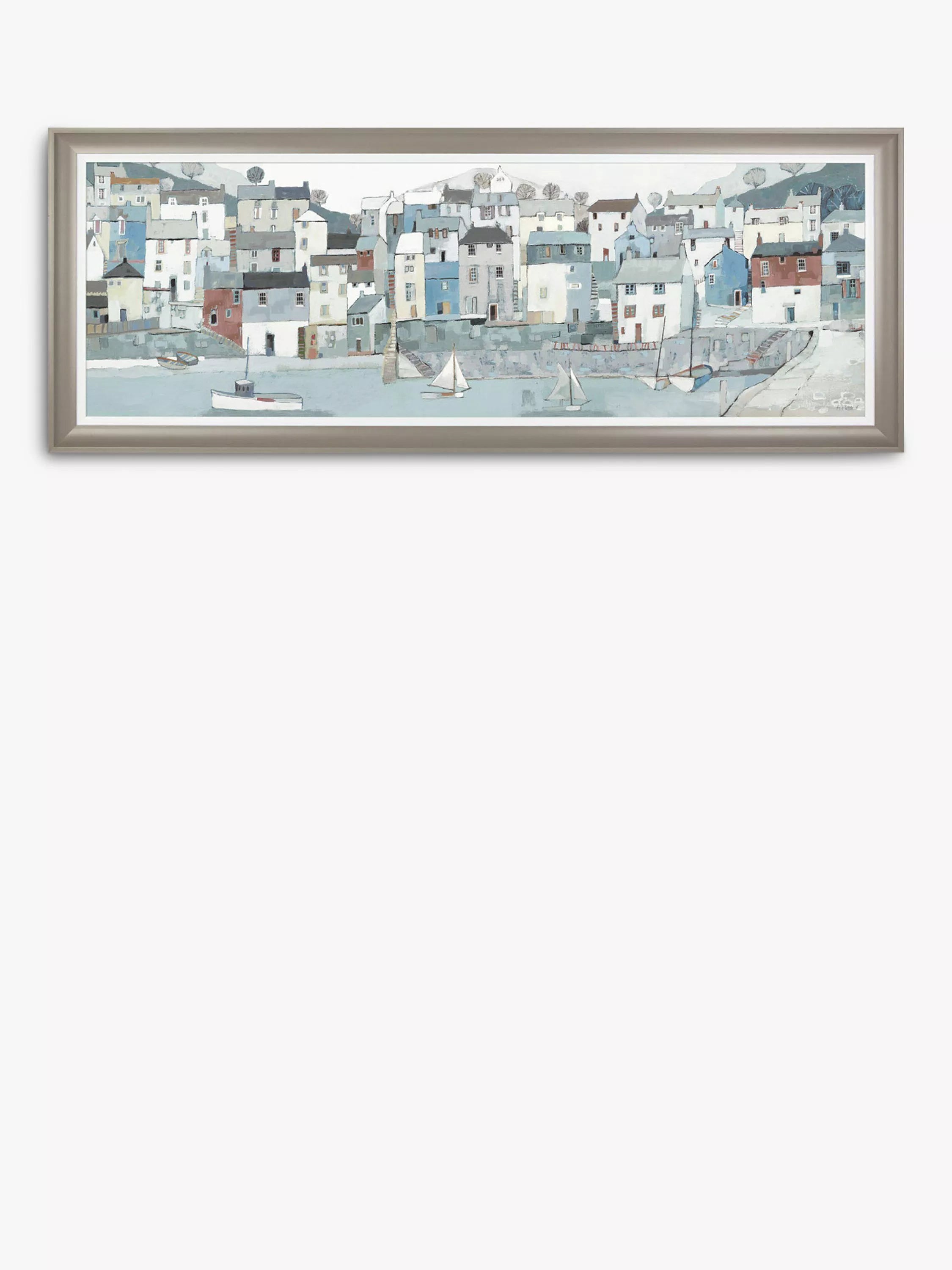 John Lewis Adelene Fletcher shoreline framed canvas 52x138cm, imported from the UK