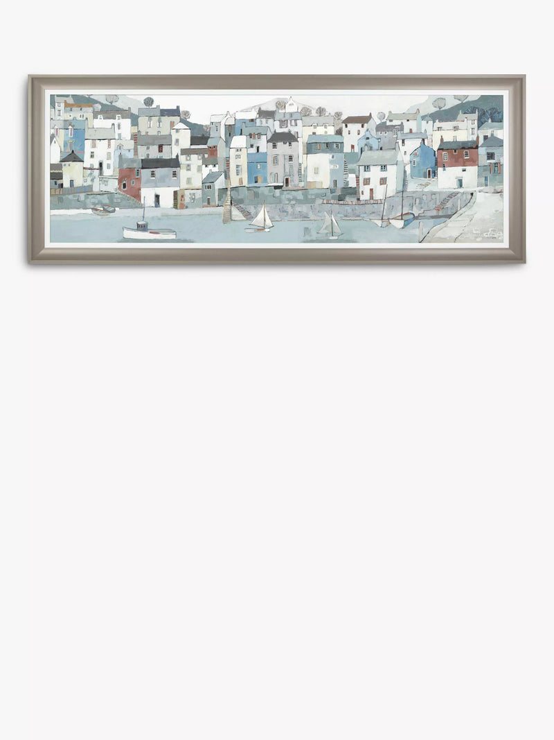 John Lewis Adelene Fletcher shoreline framed canvas 52x138cm, imported from the UK