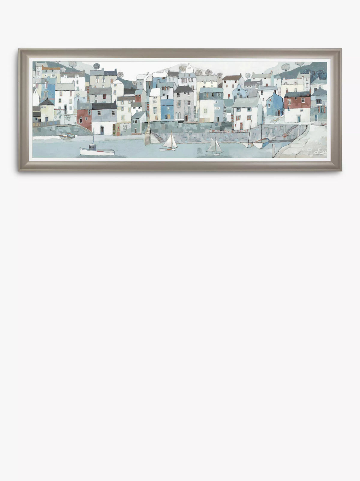 John Lewis Adelene Fletcher shoreline framed canvas 52x138cm, imported from the UK