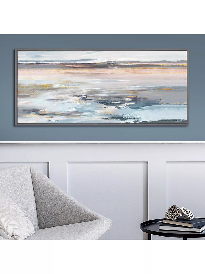 John Lewis Valeria Mravyan Eventide abstract canvas 59x134cm, imported from the UK