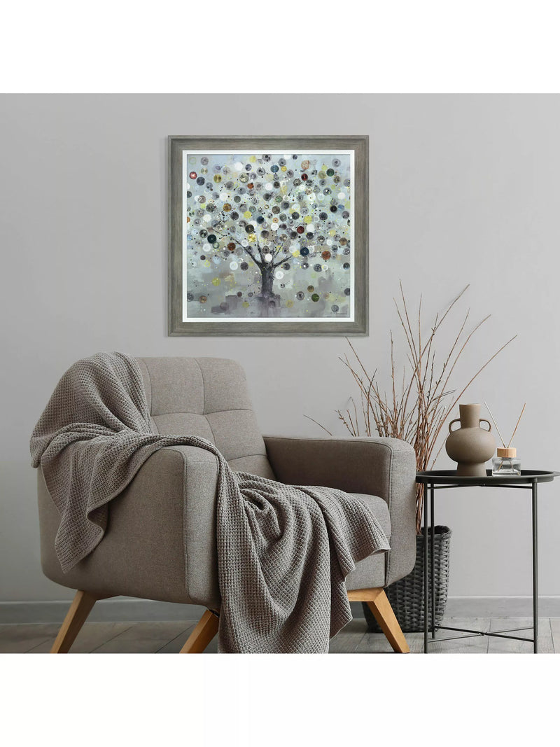 Art Marketing Watch Tree canvas print 60x60cm, imported from the UK