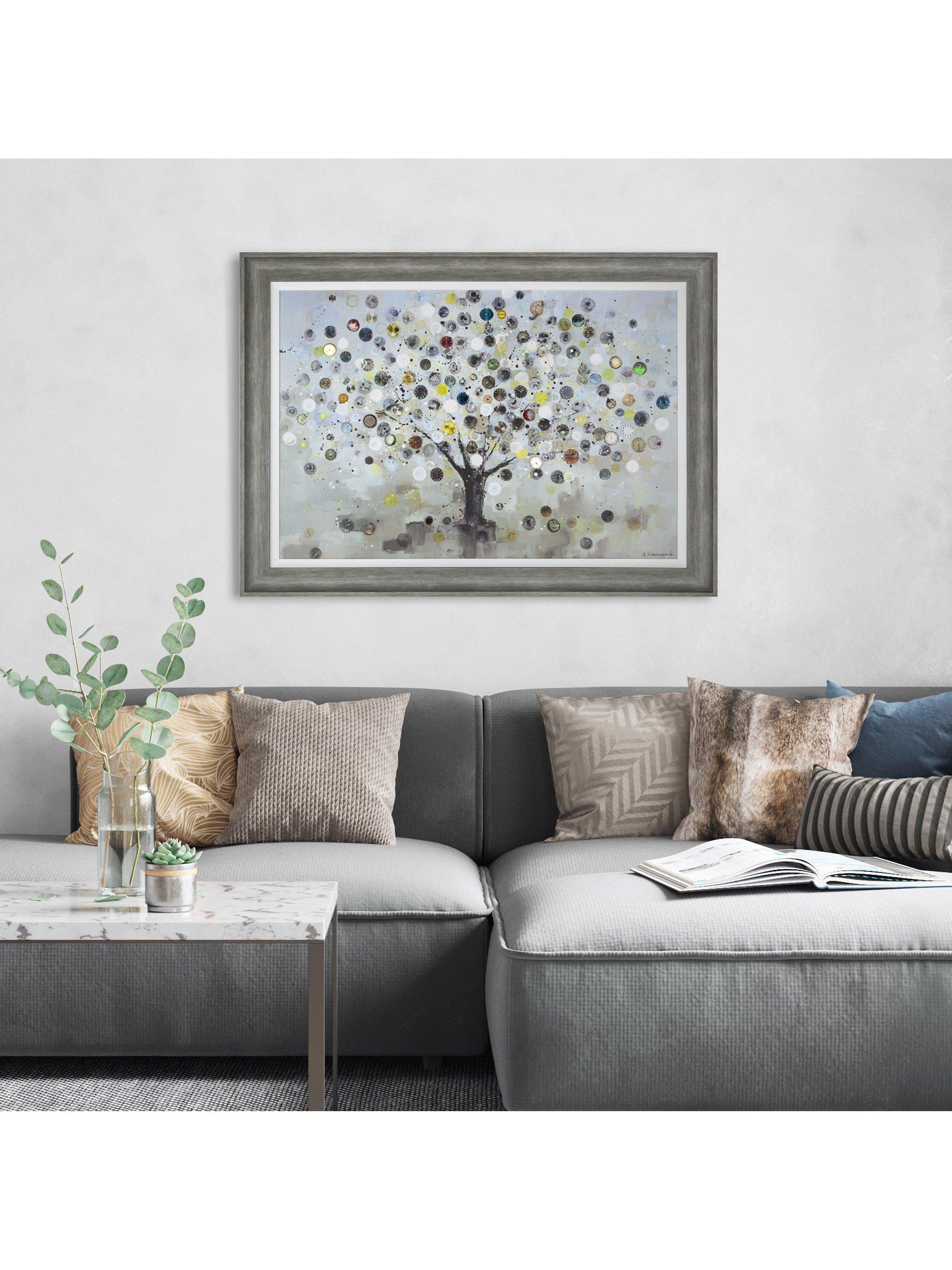 Art Marketing framed canvas Watch Tree 83 x 115cm - British product