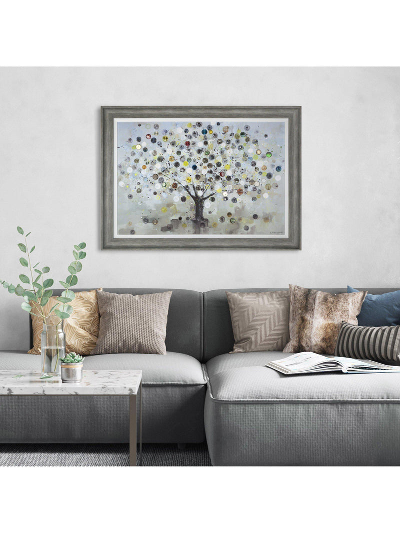 Art Marketing framed canvas Watch Tree 83 x 115cm - British product