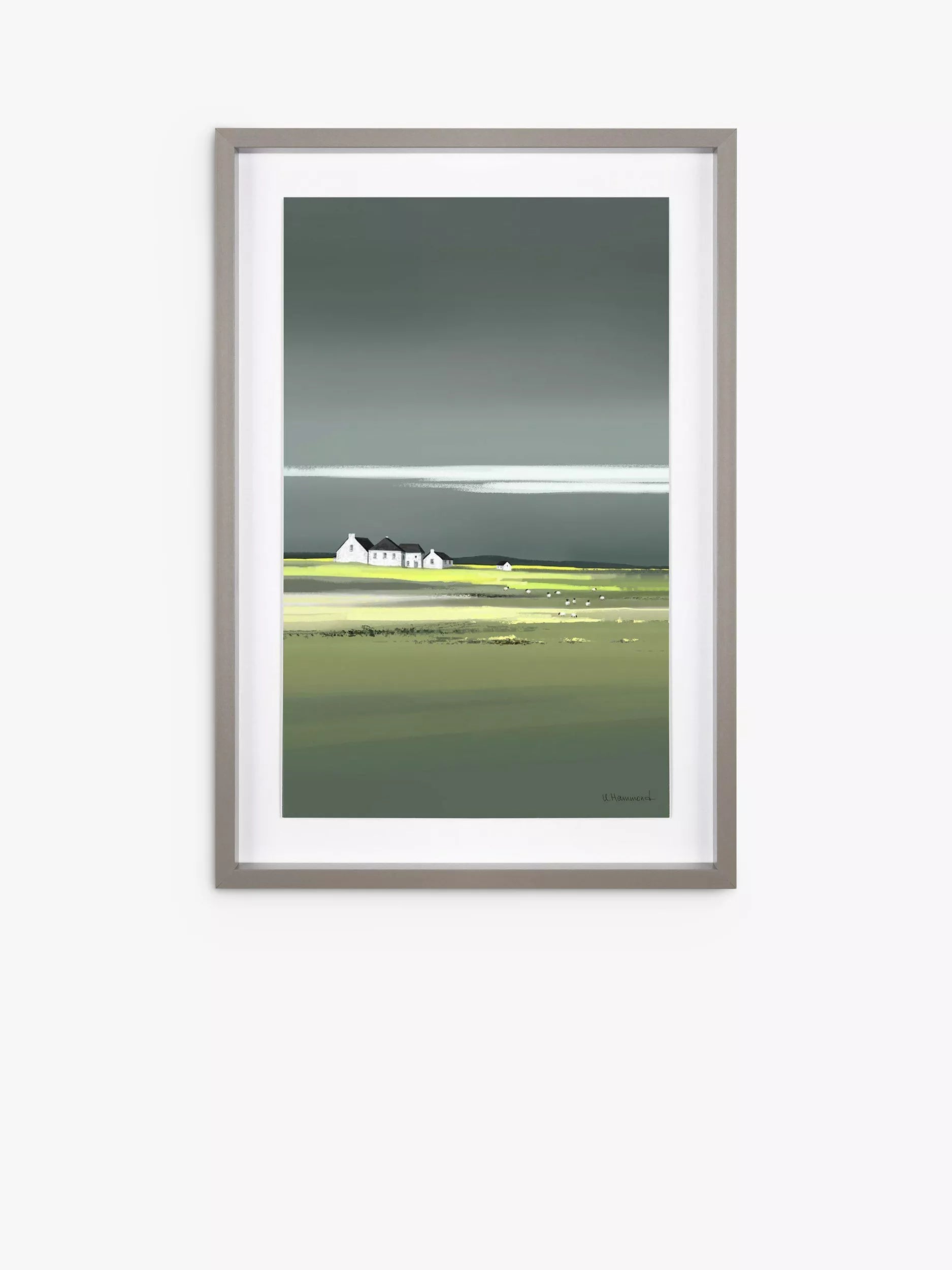 John Lewis Ulyana Hammond Ethos framed print 60x41cm, UK version