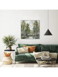 Art Marketing Silvia Vassileva At Dawn framed canvas 80x80cm, imported from the UK
