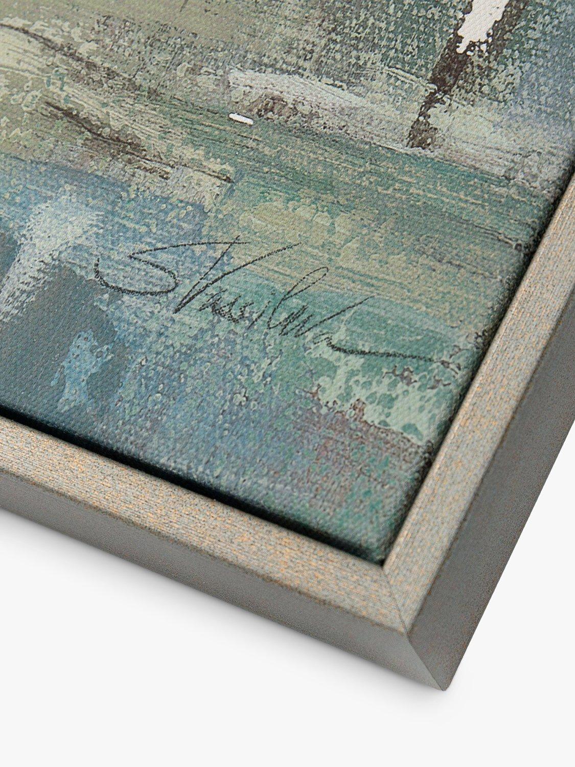 Art Marketing Silvia Vassileva At Dawn framed canvas 80x80cm, imported from the UK