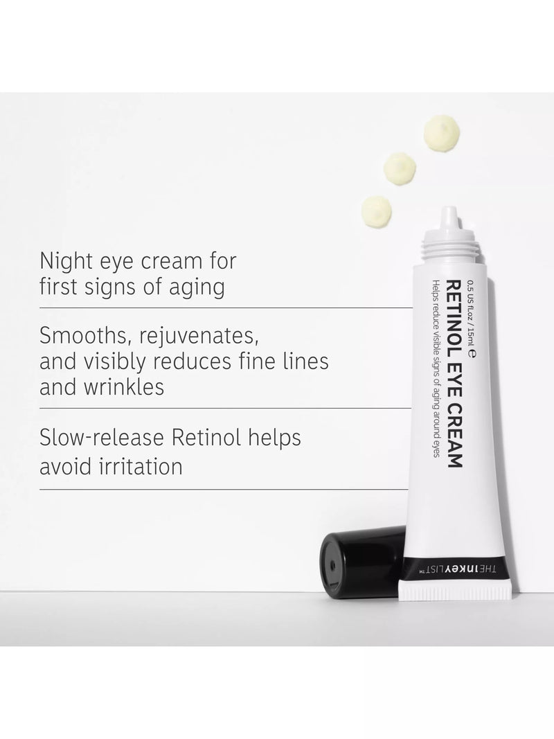 The Inkey List retinol eye cream 15ml (British brand)