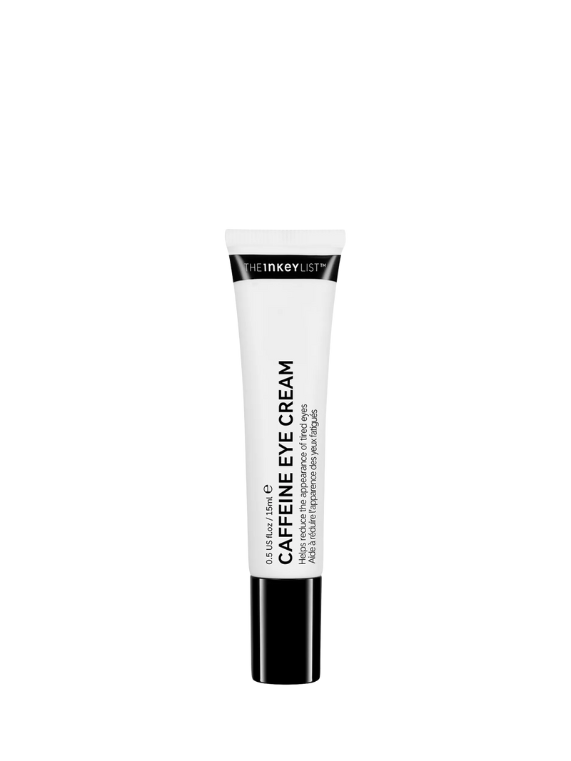 The INKEY List Caffeine Eye Cream 15ml, imported from the UK