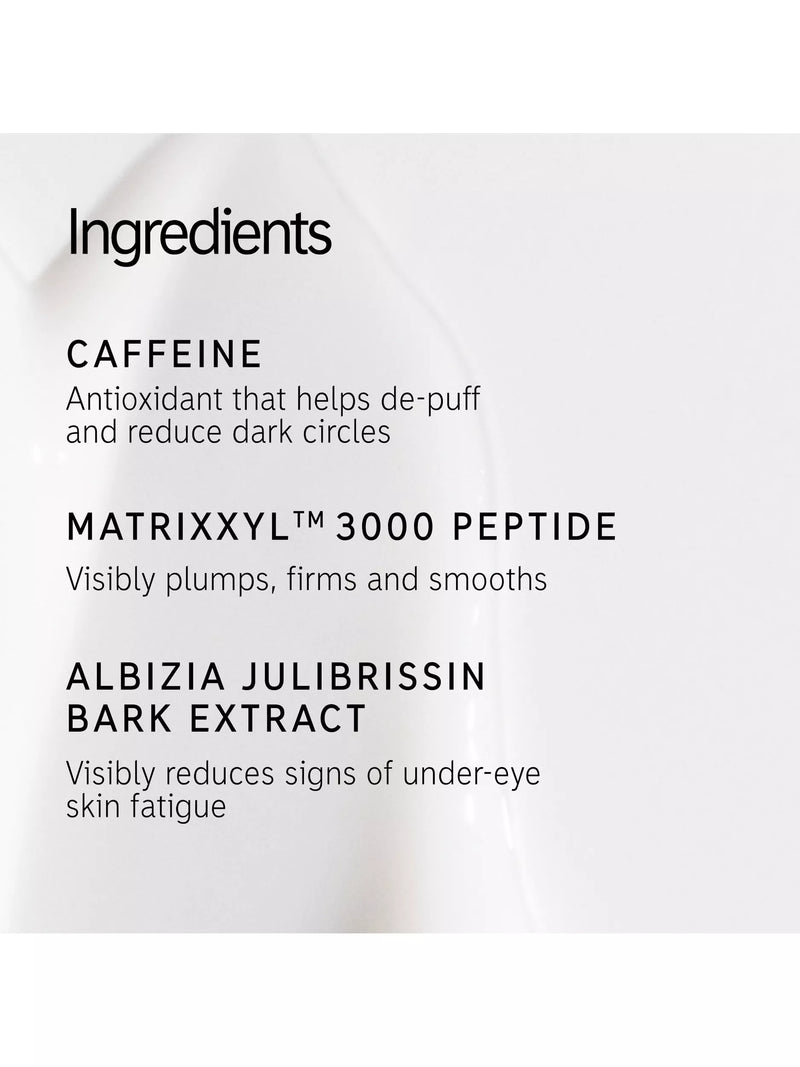 The INKEY List Caffeine Eye Cream 15ml, imported from the UK