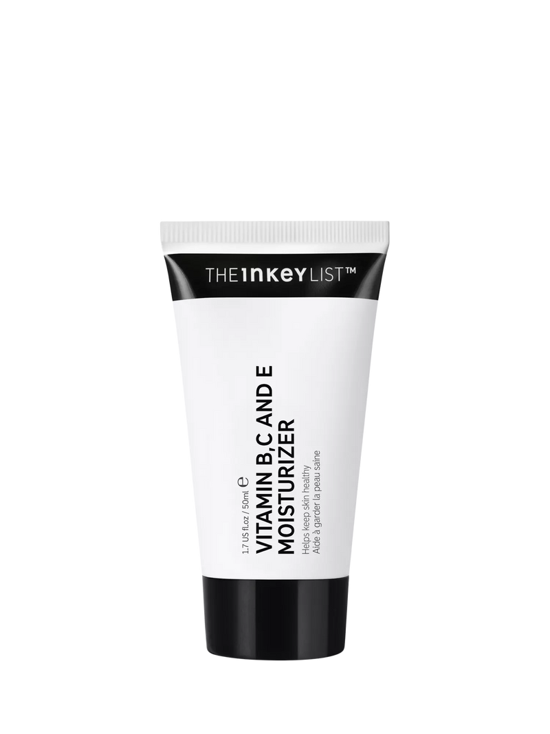 The INKEY List vitamin B C E moisturiser 50ml, imported from the UK