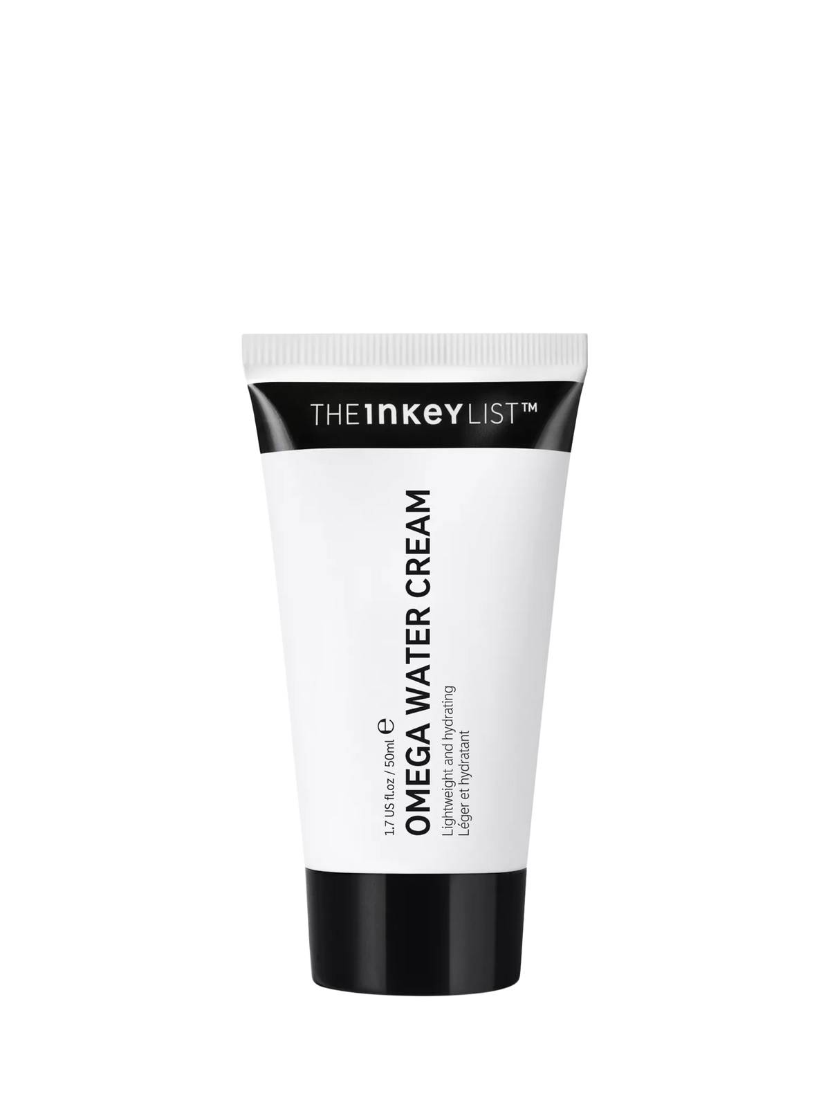 The INKEY List Omega Water Cream face moisturiser 50ml (British brand)