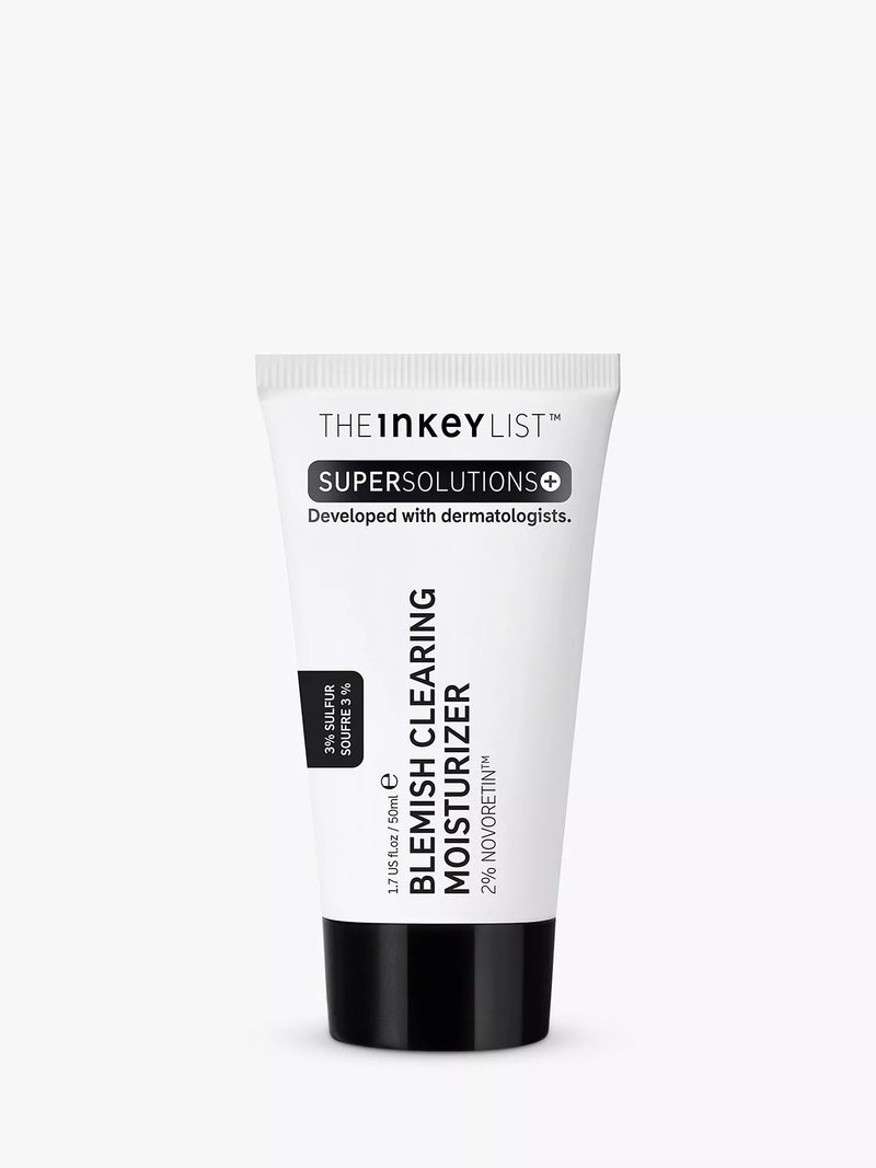 The INKEY List blemish clearing moisturiser with NovoRetin 50ml (British brand)