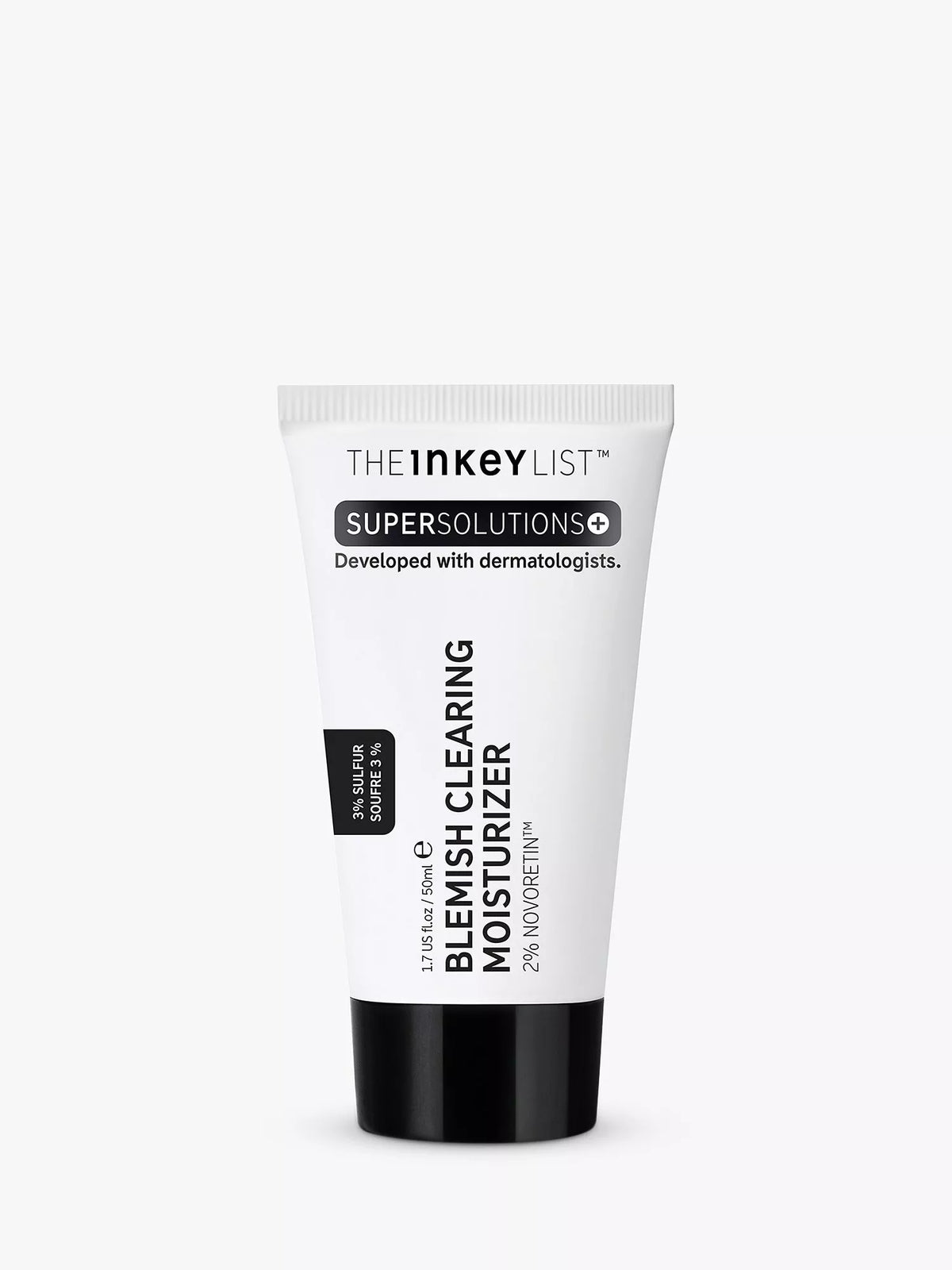 The INKEY List blemish clearing moisturiser with NovoRetin 50ml (British brand)