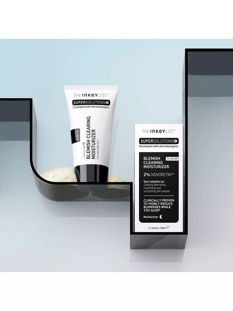 The INKEY List blemish clearing moisturiser with NovoRetin 50ml (British brand)
