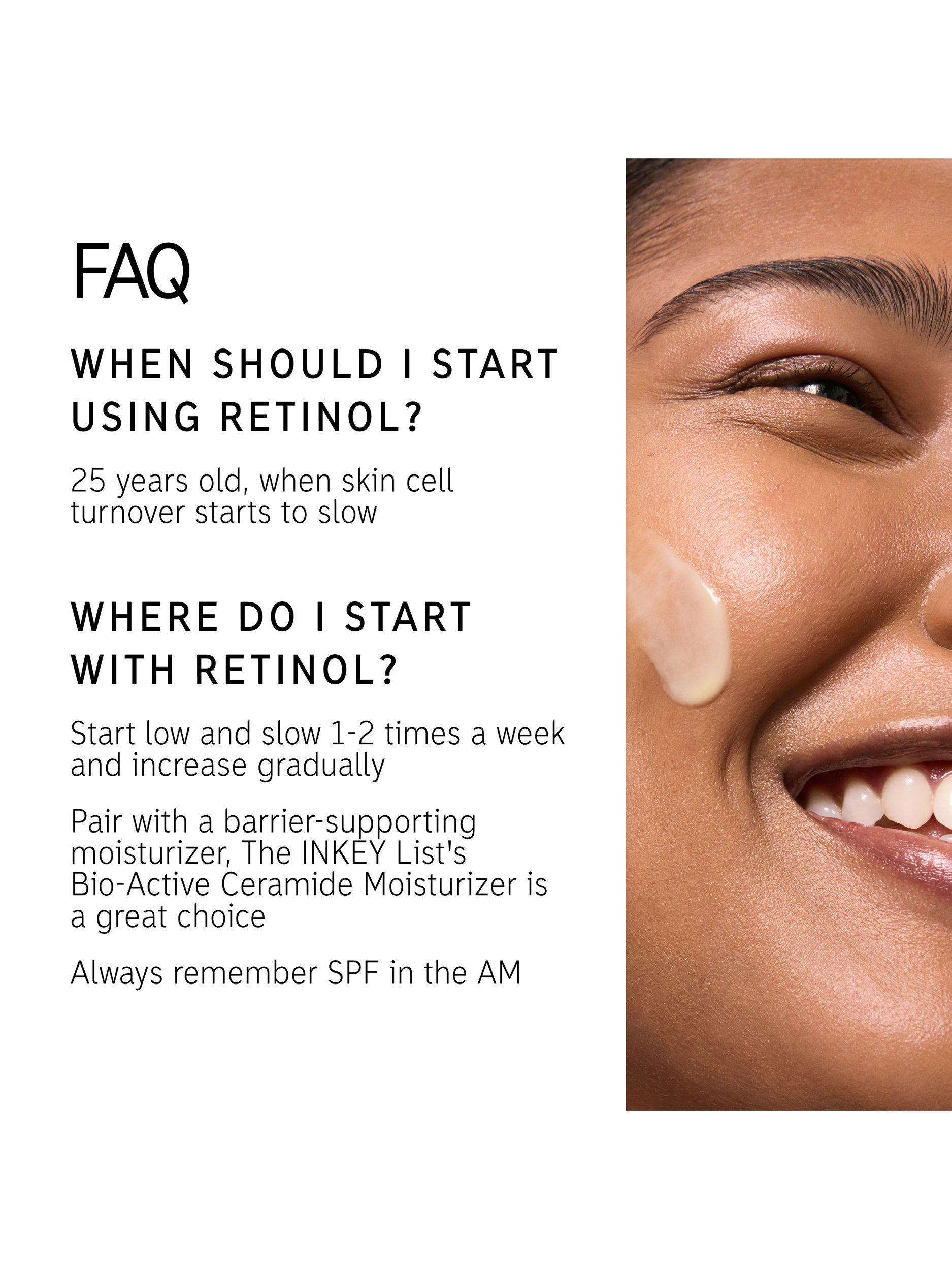 The INKEY List Retinol Serum slow-release 30ml, UK version
