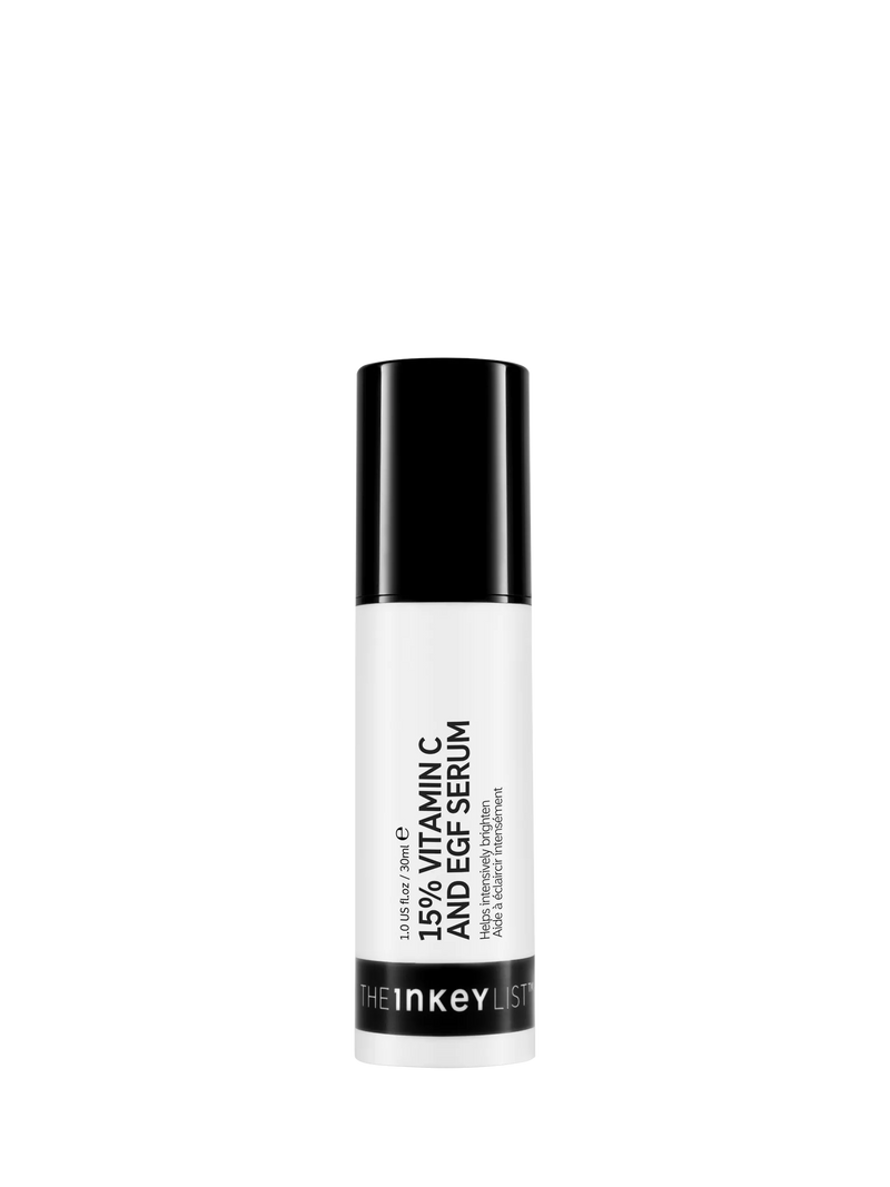 The INKEY List 15% Vitamin C and EGF serum 30ml, imported from the UK