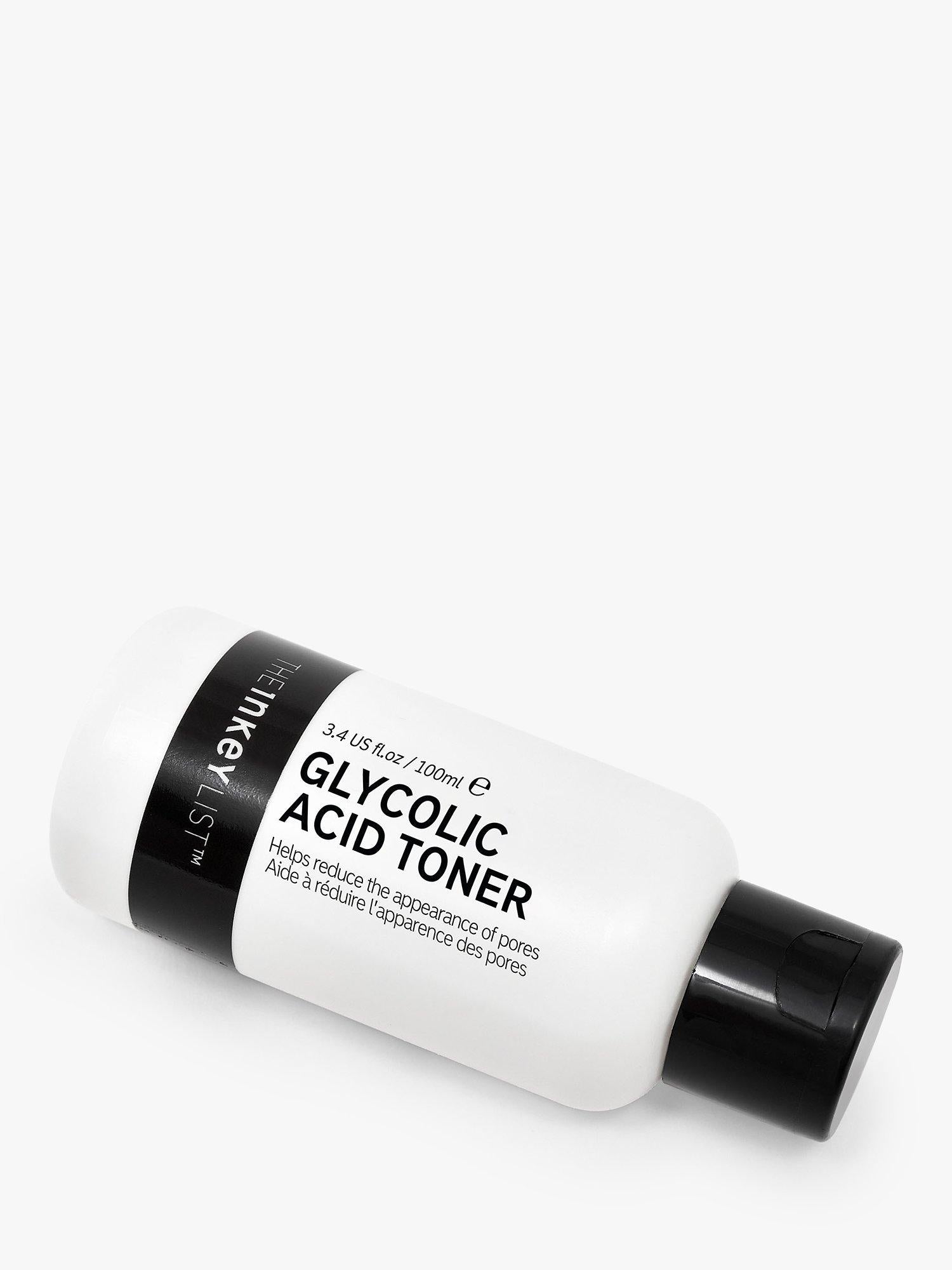 The INKEY List Glycolic Acid Toner 100ml (British brand)