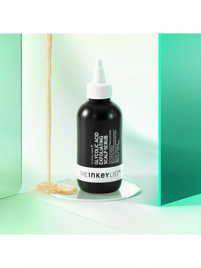 The INKEY List glycolic acid exfoliating scalp scrub 150ml (British brand)