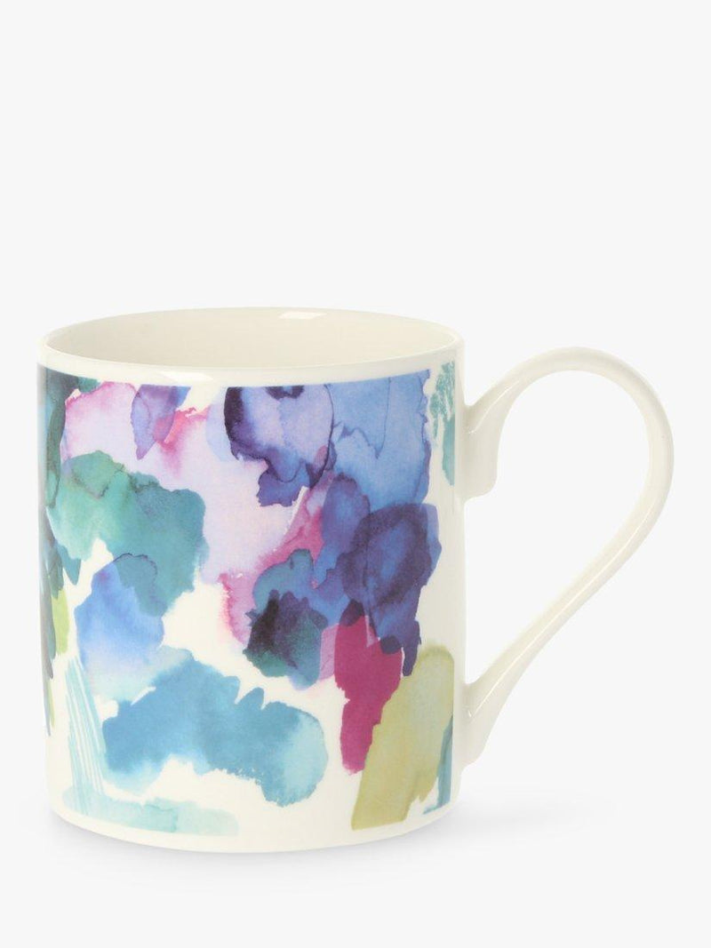 bluebellgray abstract print bone china mug 300ml multi-color, imported from the UK