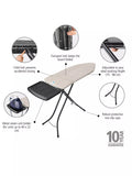 Brabantia ironing board C 124x45cm denim grey - British product