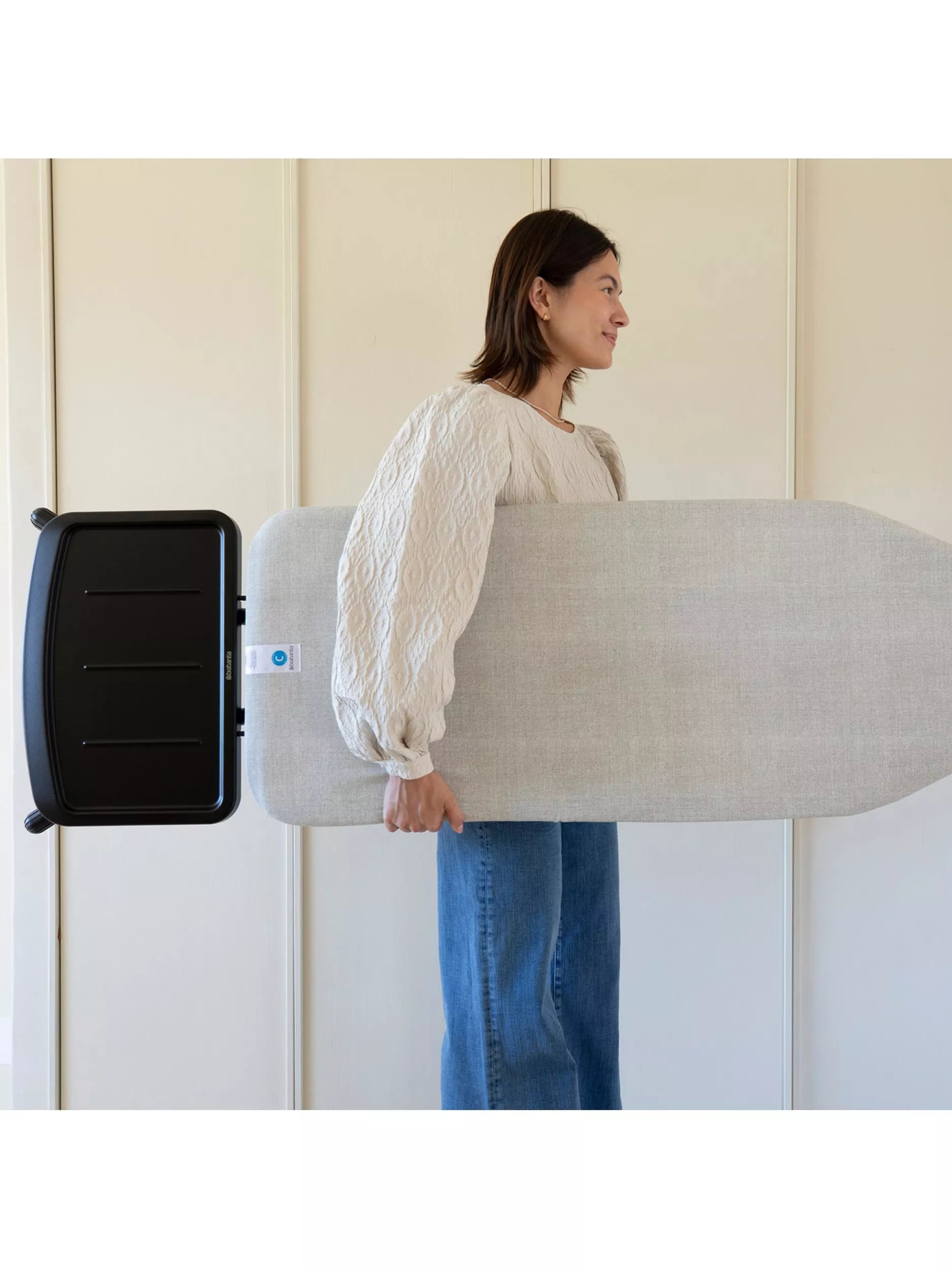 Brabantia ironing board C 124x45cm denim grey - British product