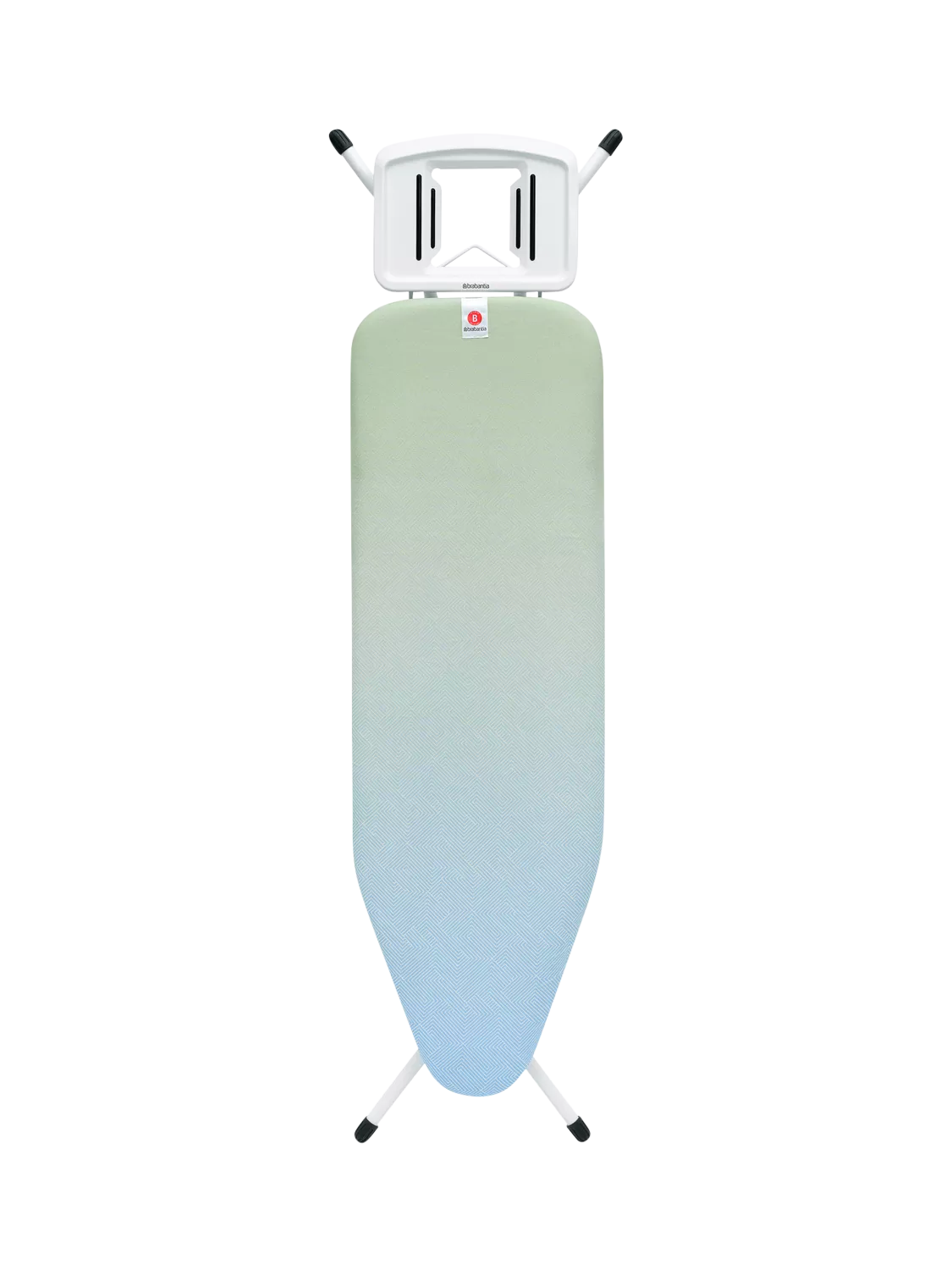 Brabantia ironing board B 124x38cm with steam iron rest, UK version