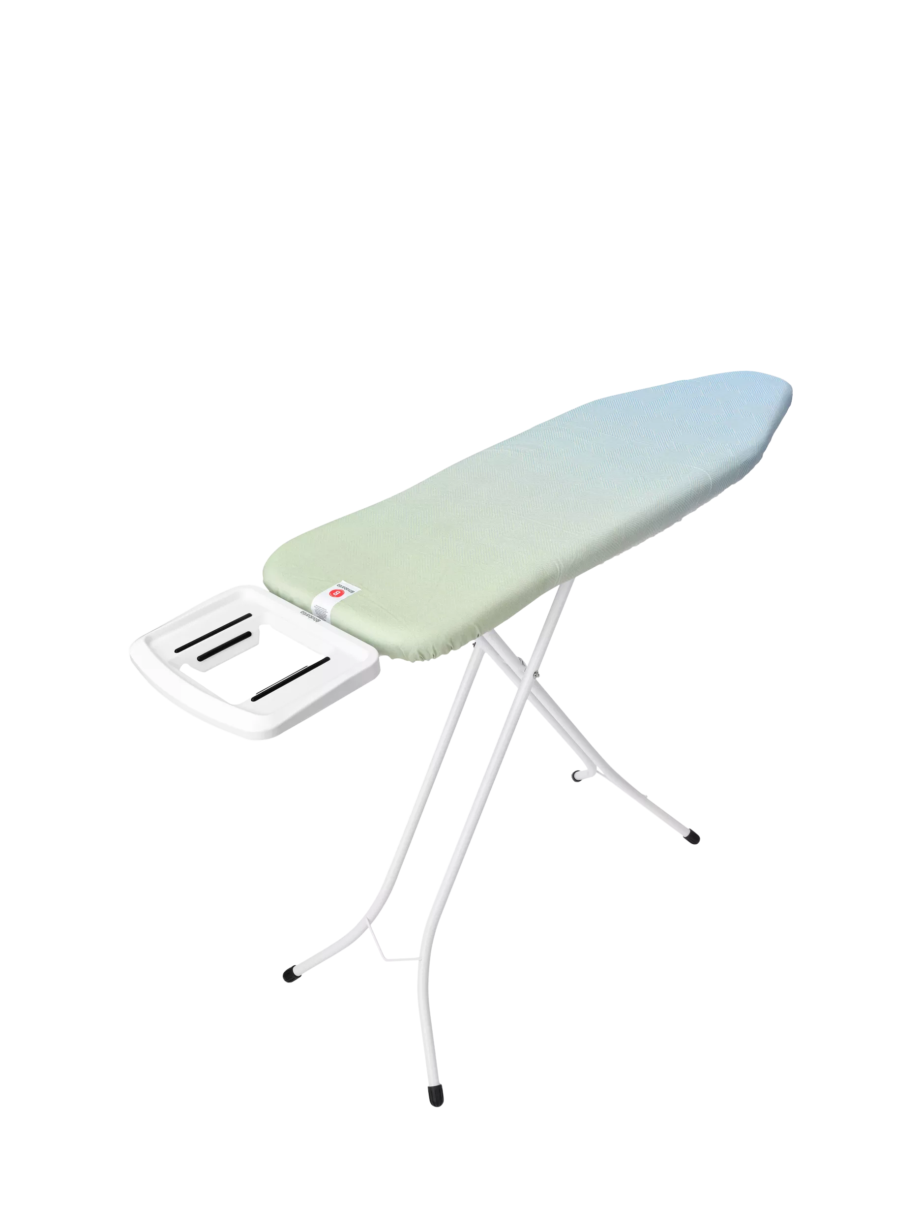 Brabantia ironing board B 124x38cm with steam iron rest, UK version