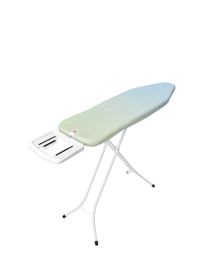 Brabantia ironing board B 124x38cm with steam iron rest, UK version