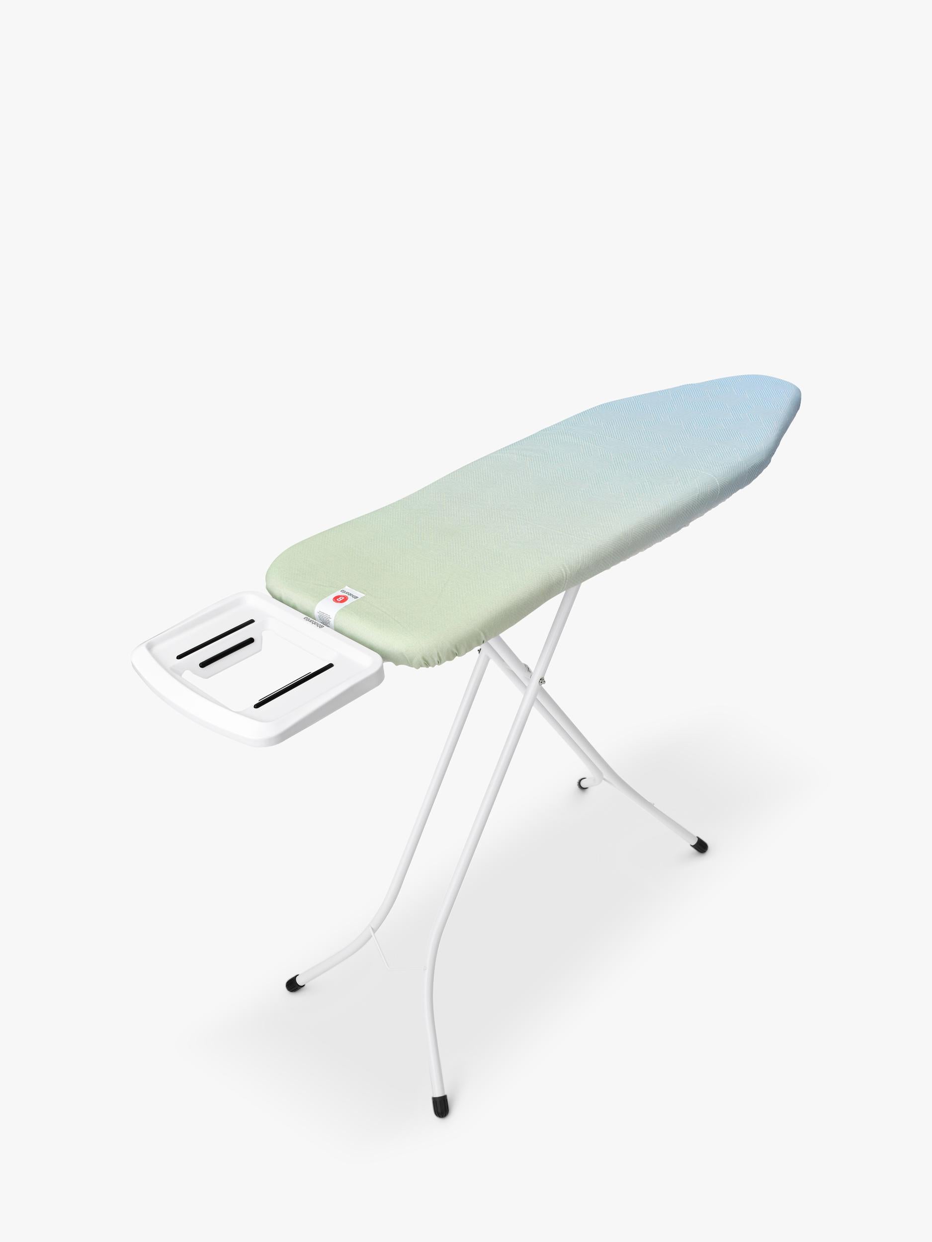 Brabantia ironing board B 124x38cm with steam iron rest, UK version