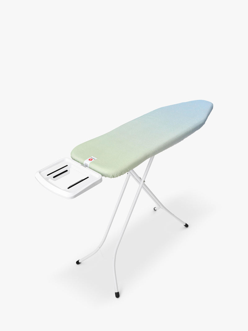 Brabantia ironing board B 124x38cm with steam iron rest, UK version