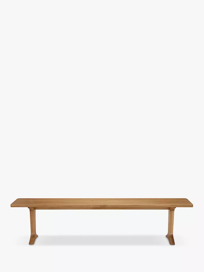 Case Ballet dining bench oak 190cm, imported from the UK