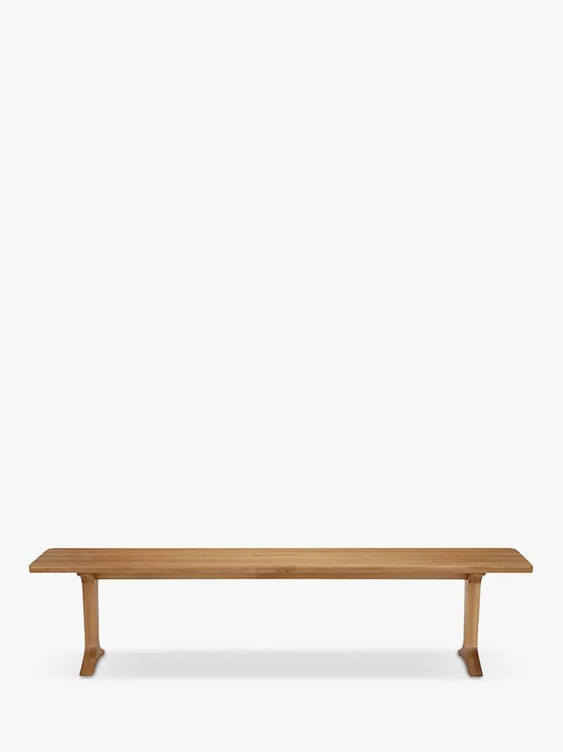 Case Ballet dining bench oak 190cm, imported from the UK