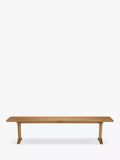 Case Ballet dining bench oak 190cm, imported from the UK