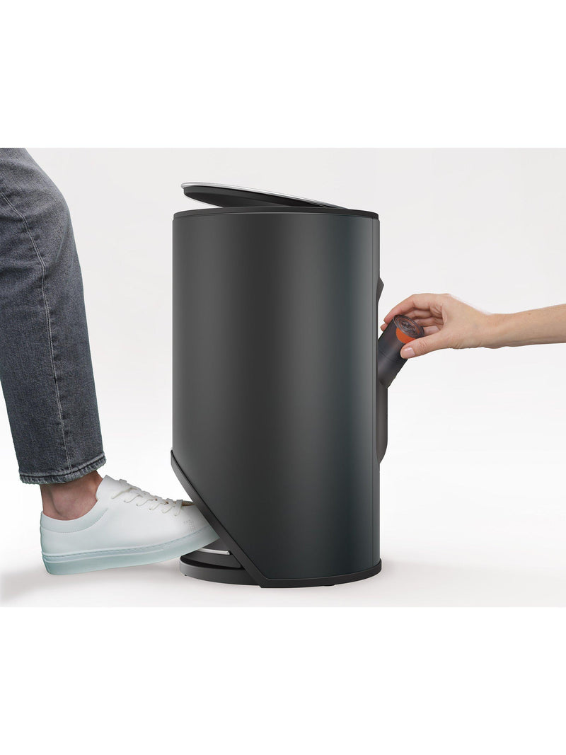 Joseph Joseph Arc Pedal Bin with liner pocket 10L, imported from the UK