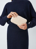 John Lewis Stella clutch bag with pearl beads - British product