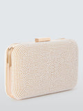 John Lewis Stella clutch bag with pearl beads - British product