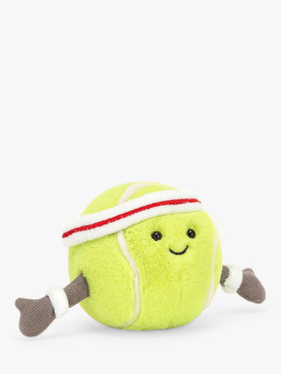 Tennisball Leketøy med Kremfarget Kant og Svettebånd