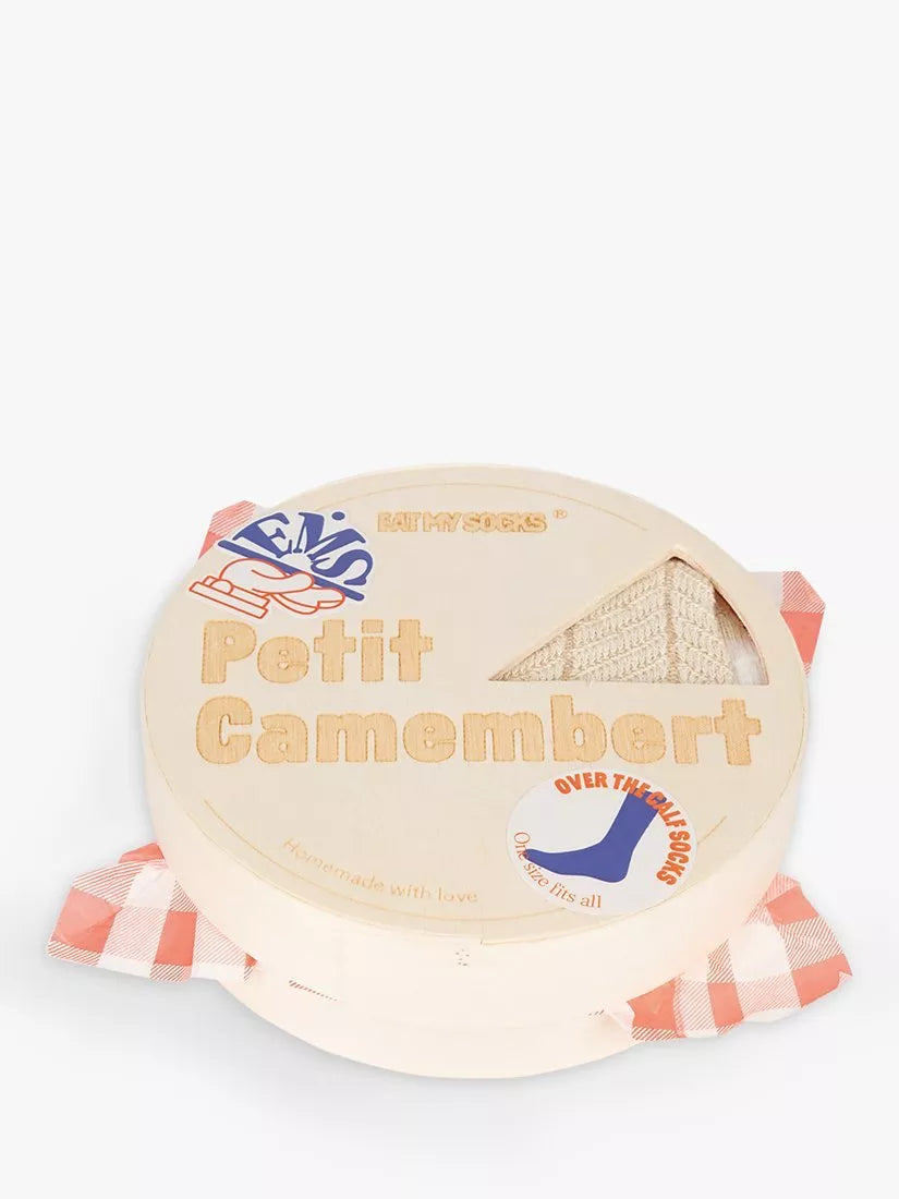 EAT MY SOCKS camembert socks one size, imported from the UK