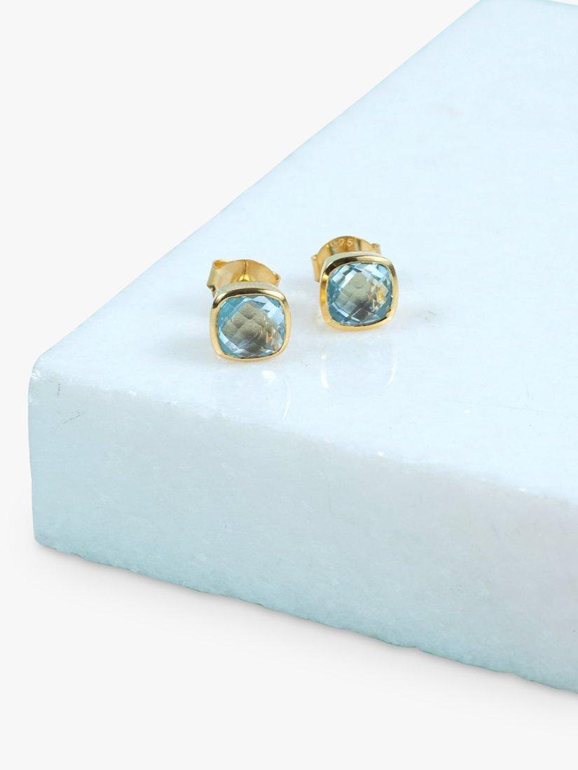 Auree Brooklyn Topaz ørepynt (britisk merke)