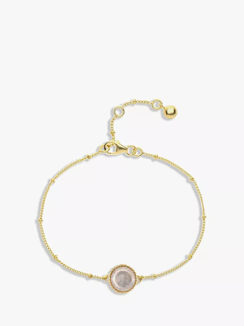 Bracelet vermeil pierre de naissance Auree