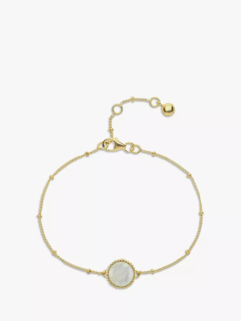 Bracelet vermeil pierre de naissance Auree