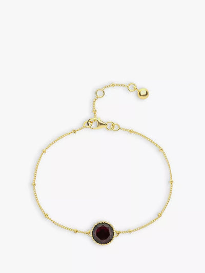 John Lewis Auree Birthstone Vermeil Bracelet- Buy online at McGrocer