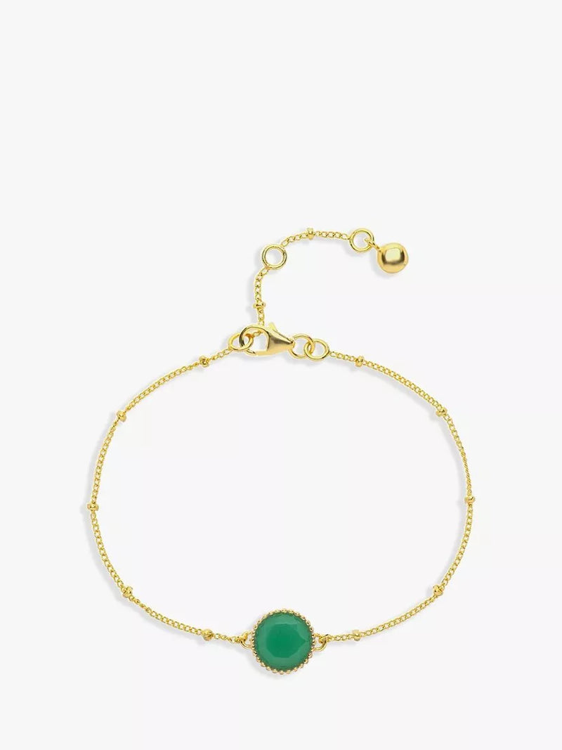 Bracelet vermeil pierre de naissance Auree