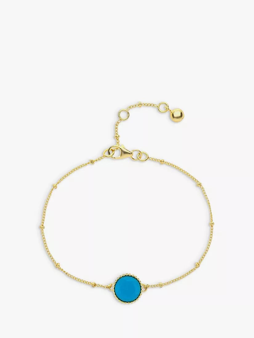 Bracelet vermeil pierre de naissance Auree