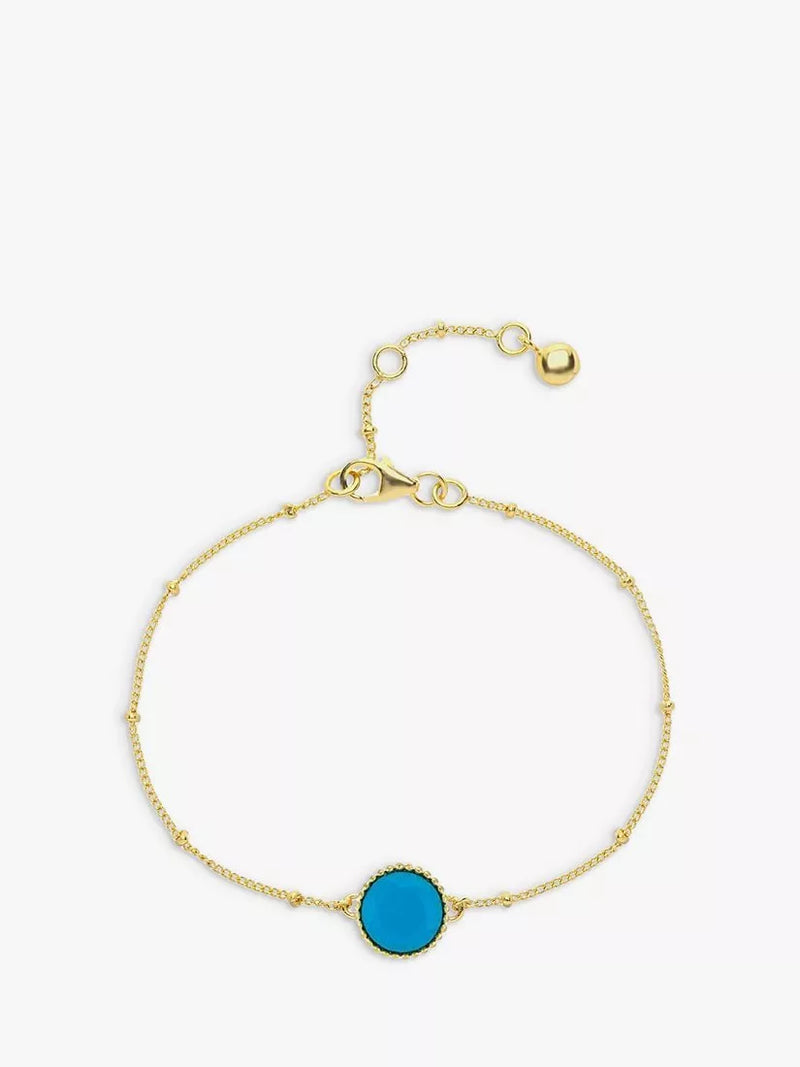 Bracelet vermeil pierre de naissance Auree
